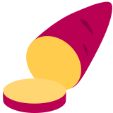 Roasted sweet potato - Twitter / X