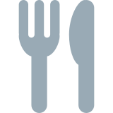Fork and knife - Twitter / X
