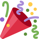 Party popper - Twitter / X