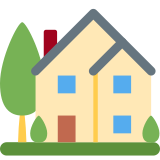 House with garden - Twitter / X