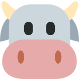 Cow face - Twitter / X