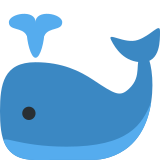 Spouting whale - Twitter / X