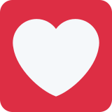 Heart decoration - Twitter / X