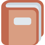 Notebook with decorative cover - Twitter / X