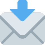 Envelope with arrow - Twitter / X