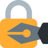 Locked with pen - Twitter / X