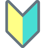 Japanese symbol for beginner - Twitter / X