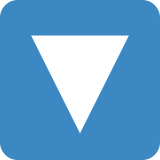 Downwards button - Twitter / X