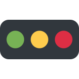 Horizontal traffic light - Twitter / X