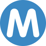 Circled M - Twitter / X