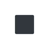 Black small square - Twitter / X