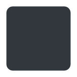 Black medium square - Twitter / X