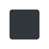 Black medium-small square - Twitter / X