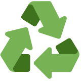 Recycling symbol - Twitter / X
