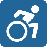 Wheelchair symbol - Twitter / X