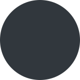 Black circle - Twitter / X