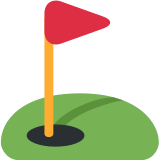 Flag in hole - Twitter / X