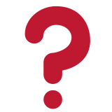 Red question mark - Twitter / X