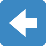 Left arrow - Twitter / X