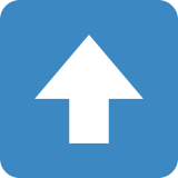 Up arrow - Twitter / X