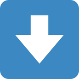 Down arrow - Twitter / X