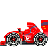 Racing car emoji