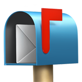 Mailbox with envelope