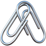 Paper clip smiley