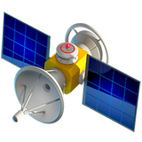 Satellite emoji