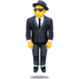 Person in suit levitating - Facebook