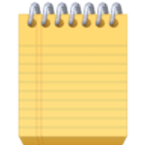 Spiral notepad - Facebook