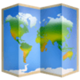 World map - Facebook