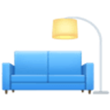 Couch and lamp - Facebook