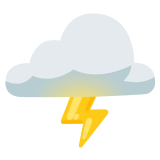 Cloud with lightning - Noto Color Emoji