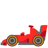 Racing car - Noto Color Emoji