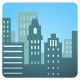 Cityscape - Noto Color Emoji