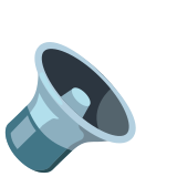 Speaker low volume - Noto Color Emoji