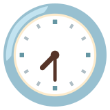 Seven-thirty - Noto Color Emoji