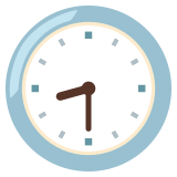 Eight-thirty - Noto Color Emoji