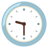 Nine-thirty - Noto Color Emoji