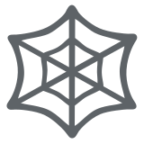 Spider web - Noto Color Emoji