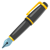 Fountain pen - Noto Color Emoji