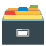 Card file box - Noto Color Emoji