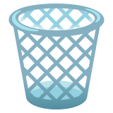 Wastebasket - Noto Color Emoji