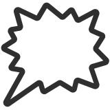 Right anger bubble - Noto Color Emoji