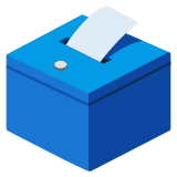 Ballot box with ballot - Noto Color Emoji