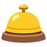 Bellhop bell - Noto Color Emoji