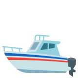 Motor boat - Noto Color Emoji