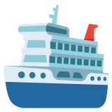 Passenger ship - Noto Color Emoji
