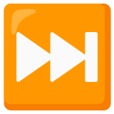 Next track button - Noto Color Emoji